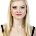 Too much makeup Illustration -- Alex Braaten model Carrie Snyder / The Forum