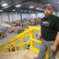 Trevor Hinsz is the manager at Shur-Co in West Fargo, N.D. Carrie Snyder / The Forum
